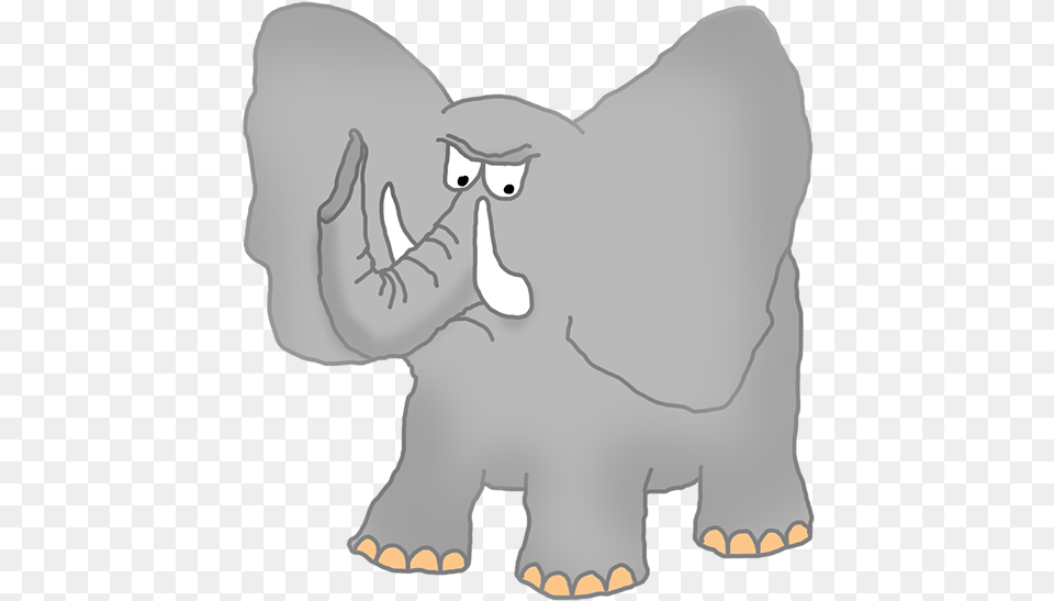 Angry Elephant Clipart Cartoon African Elephant, Baby, Electronics, Hardware, Person Png Image