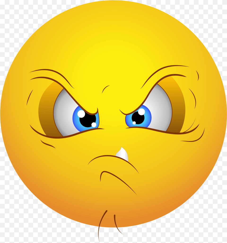 Angry Emoji Clipart Angry Emoji Photo Download, Astronomy, Moon, Nature, Night Free Transparent Png