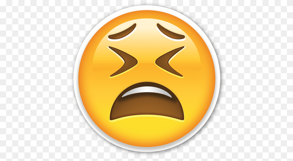 Angry Emoji Clipart Huge, Badge, Logo, Symbol, Disk Png