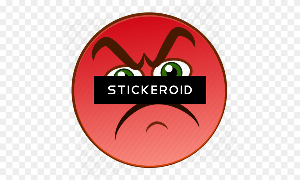 Angry Emoji Emoji, Logo, Sticker, Disk, Badge Png Image