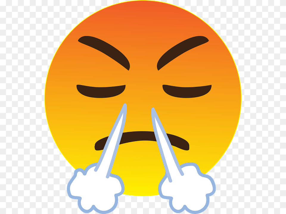 Angry Emoji Emoticon Anger Smiley Face Emotion, Art Png Image