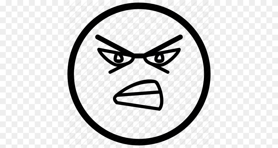Angry Emoji Emoticon Emotion Hate Mad Icon Free Png Download