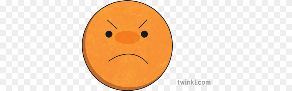Angry Emoji Emoticon Smiley Face Ks2 Smiley, Disk, Outdoors, Astronomy, Night Free Transparent Png