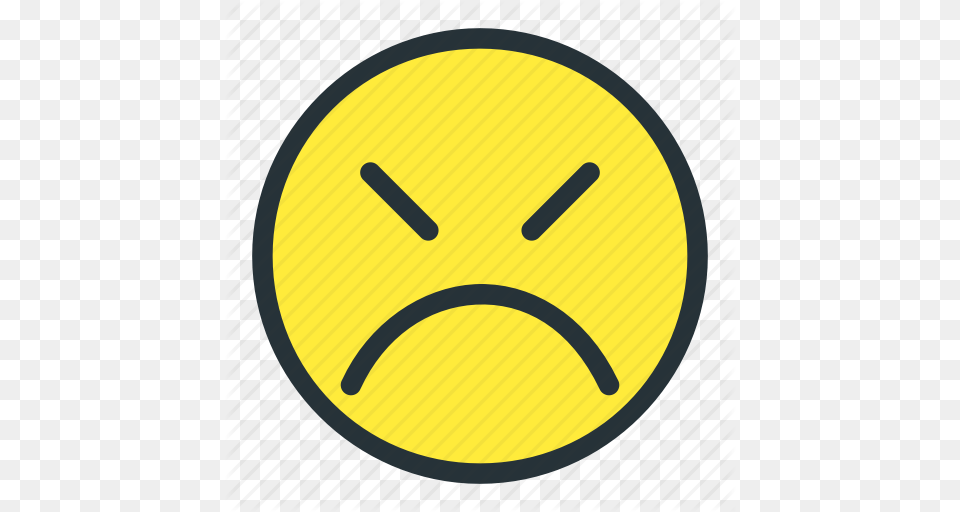 Angry Emoji Emoticons Face Smiley Unhappy Icon, Symbol, Sign Png