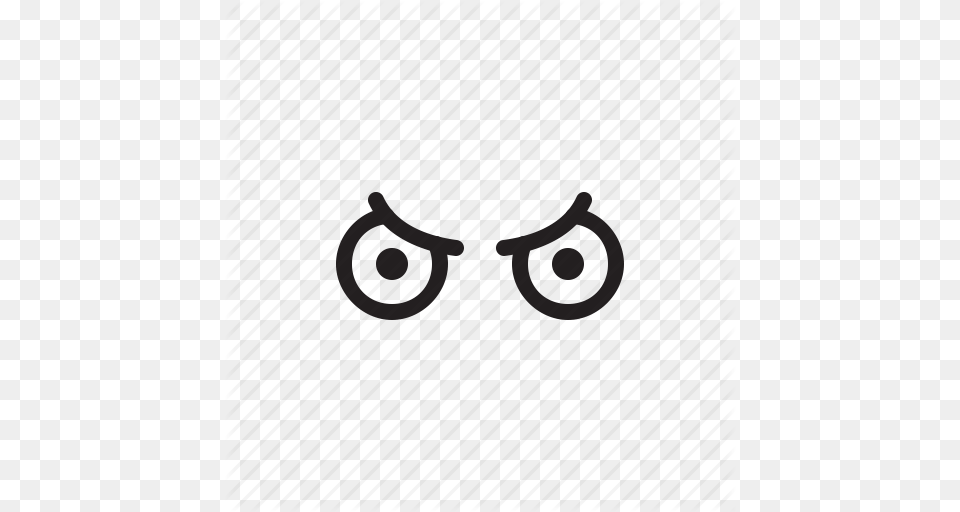 Angry Emoji Expression Eyes Face Mad Icon, Accessories, Formal Wear, Tie, Glasses Free Transparent Png