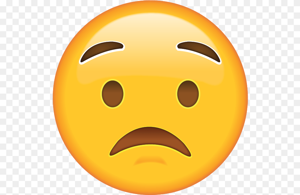 Angry Emoji Face Image Background Worried Emoji, Astronomy, Moon, Nature, Night Png