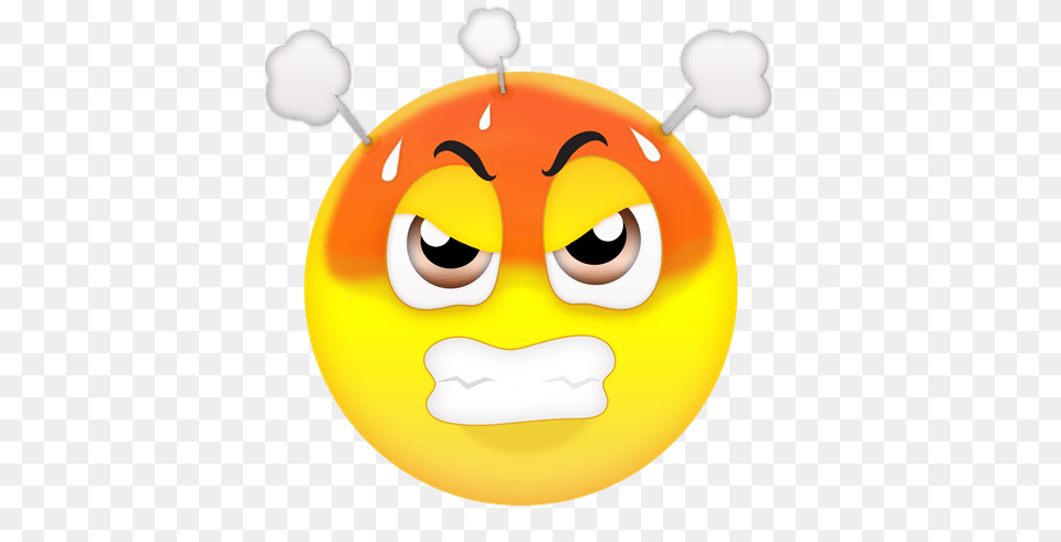 Angry Emoji Faces Angry Clipart Emoji, Astronomy, Moon, Nature, Night Png
