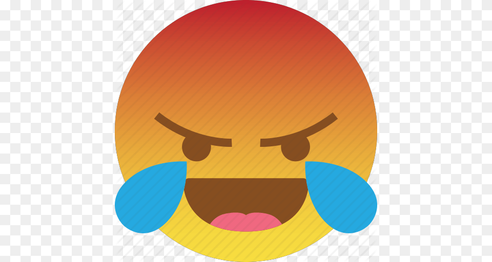 Angry Emoji Laugh Mad Rage React Taunt Icon Free Transparent Png
