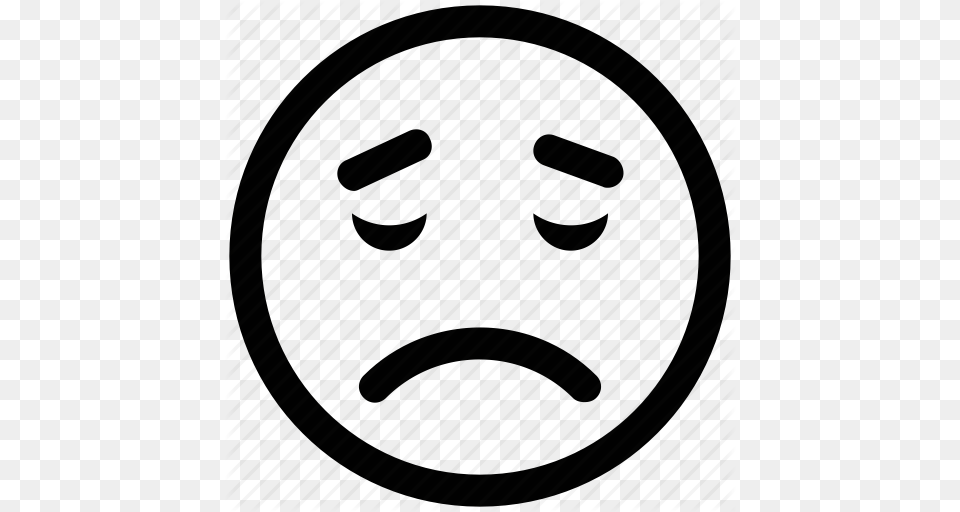Angry Emoticons Eyebrows Furrow Smiley Upset Icon, Head, Person, Face Png Image