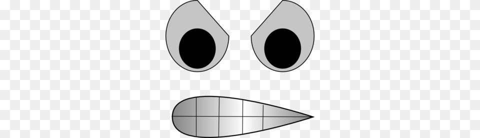 Angry Eyes With Mouth Clip Art Free Transparent Png
