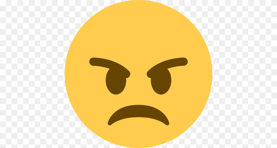 Angry Face Emoji, Moon, Astronomy, Outdoors, Night Free Transparent Png