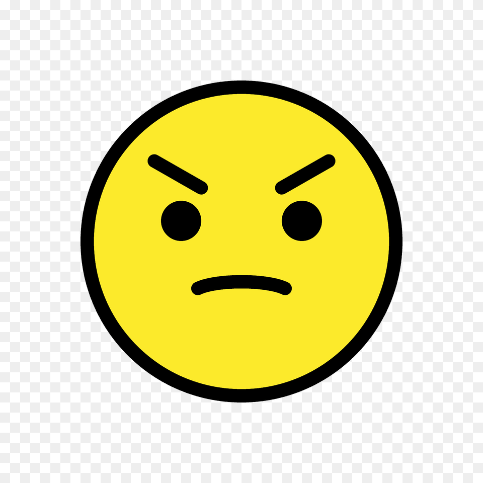 Angry Face Emoji Clipart, Head, Person Png Image