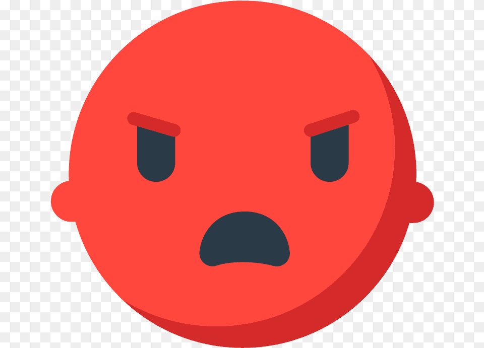 Angry Face Emoji Clipart 512 512 Pixels, Balloon, Astronomy, Moon, Nature Free Png