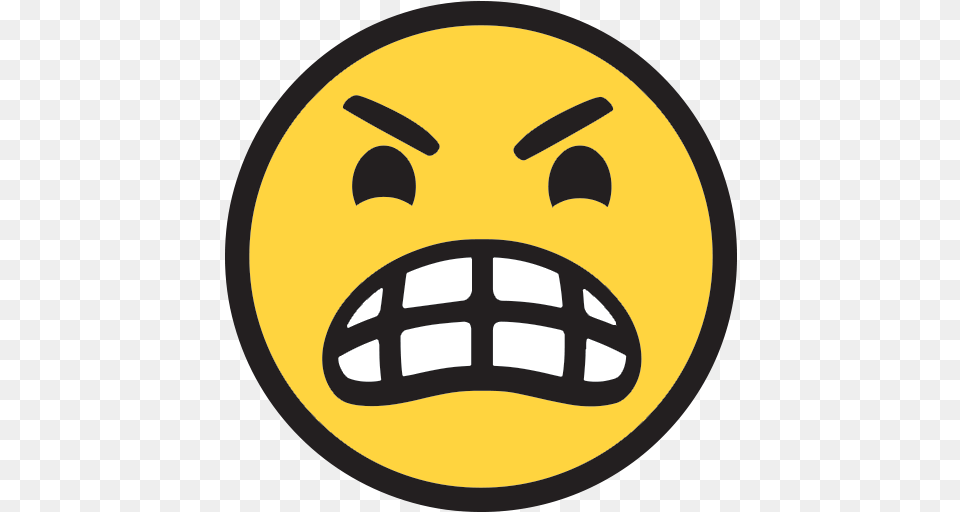 Angry Face Emoji For Facebook Email U0026 Sms Id 9924 Make Angry Face Emoji, Logo, Symbol Free Png Download