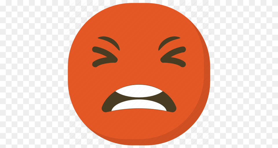 Angry Face Emoticon 1 512 X 512 Webcomicmsnet Angry Face, Food, Plant, Produce, Pumpkin Free Png