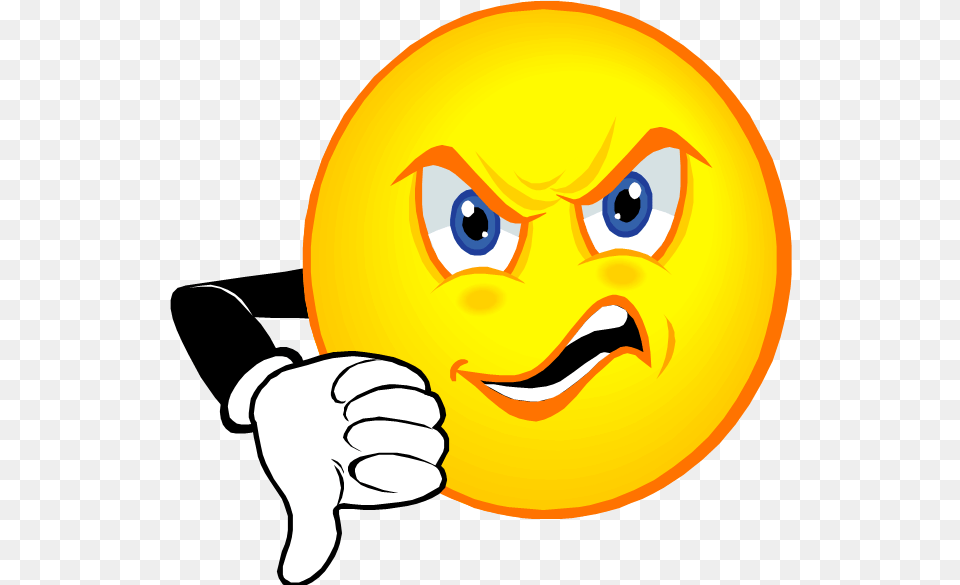 Angry Face Thumbs Down Thumbs Down Smiley, Body Part, Finger, Hand, Person Free Transparent Png