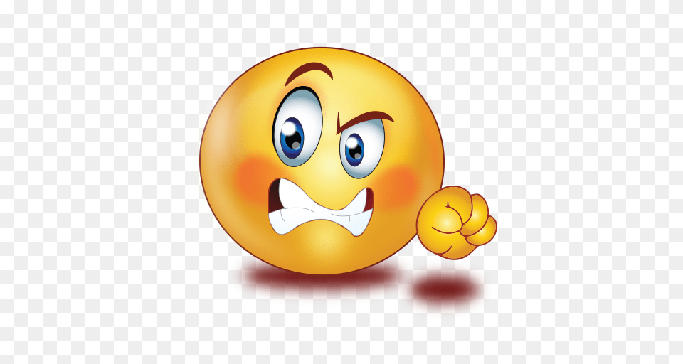 Angry Face With Fist Hand Emoji Angry Point Finger Emoji Free Transparent Png