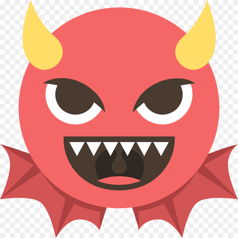 Angry Face With Horns Emoji Clipart Free Png Download