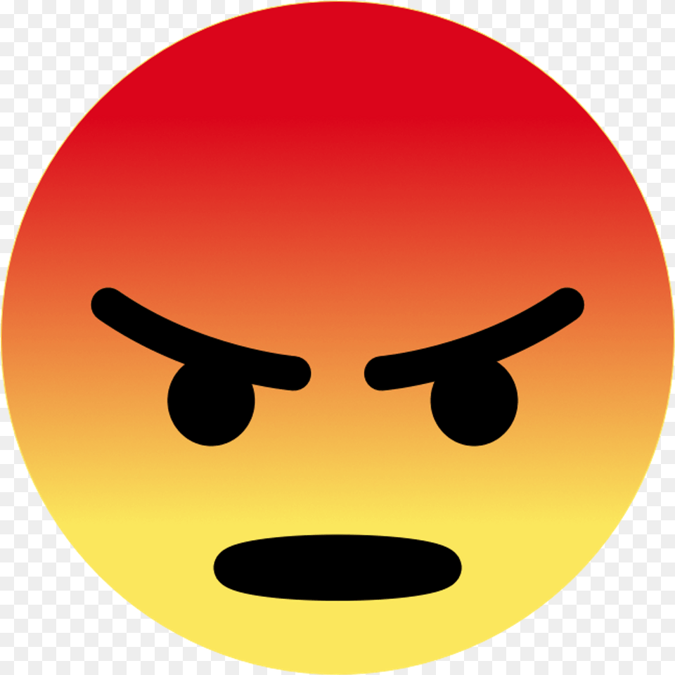Angry Facebook Emoji 8 Image Surprised Background, Disk, Nature, Outdoors, Sky Free Png