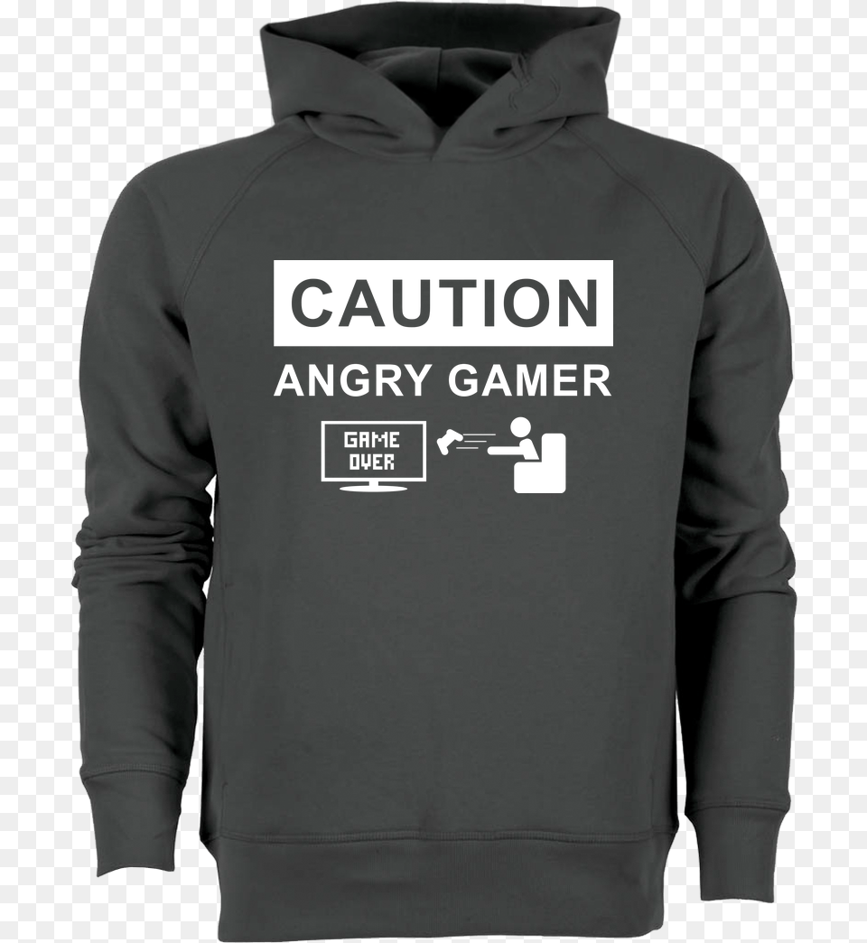 Angry Gamer, Clothing, Hoodie, Knitwear, Sweater Png Image