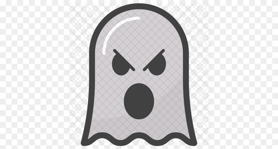 Angry Ghost Face Emoji Icon Of Colored Gwanghwamun Gate, Home Decor, Blackboard, Arch, Architecture Free Transparent Png