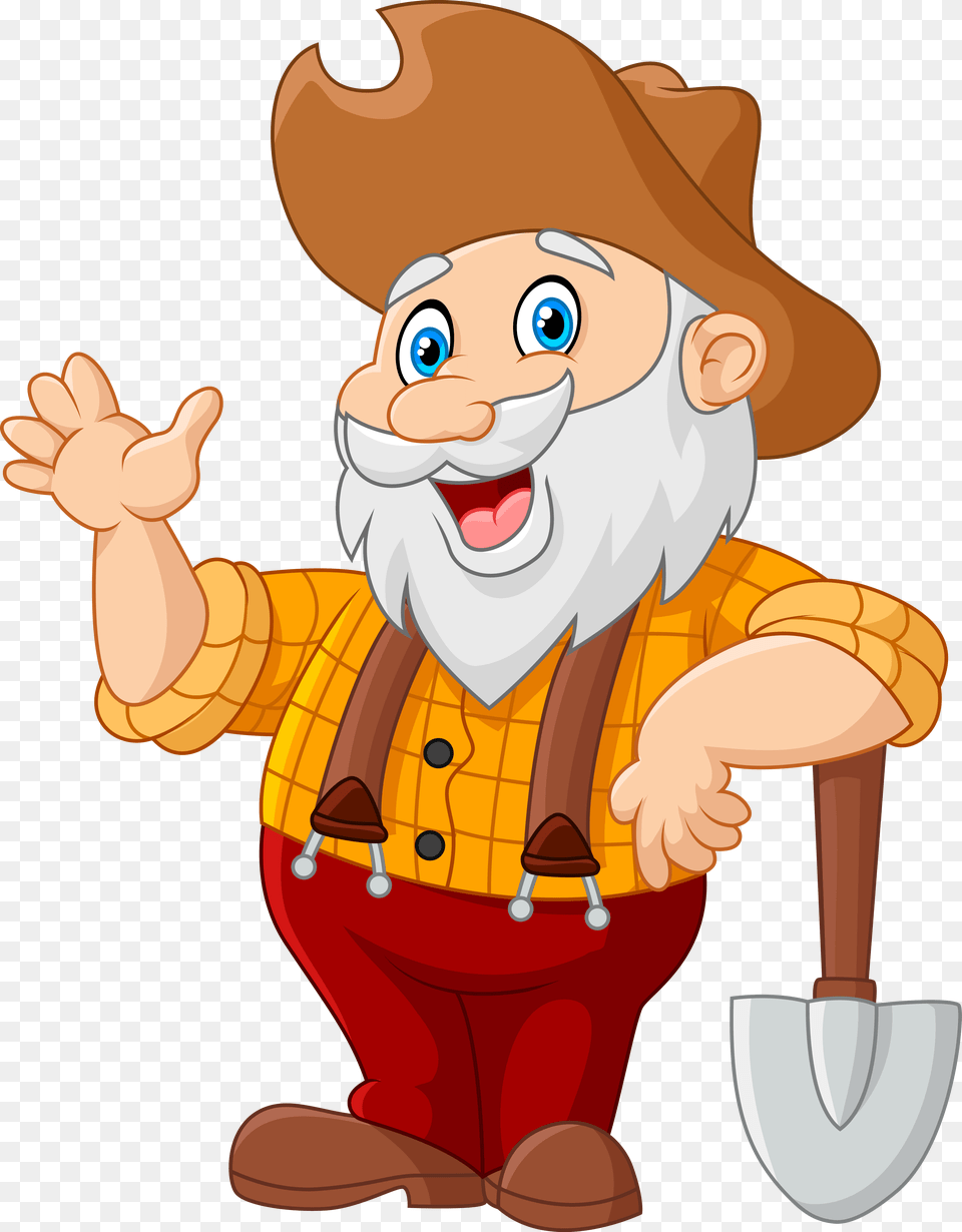 Angry Gold Miner Clipart Vector Library Gold Miner Clipart, Cartoon Free Transparent Png