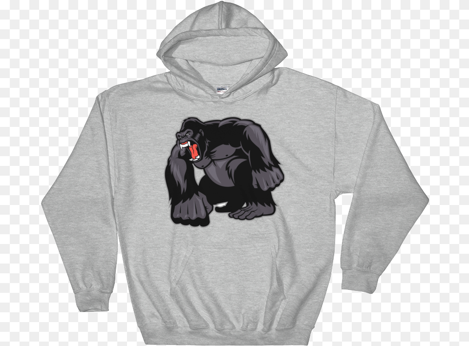 Angry Gorilla Angry Gorilla Sweatshirt Let Me Know Ski Mask The Slump God Hoodie, Clothing, Sweater, Knitwear, Hood Free Png Download