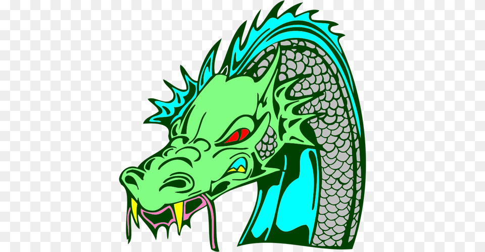 Angry Green Dragon Free Png