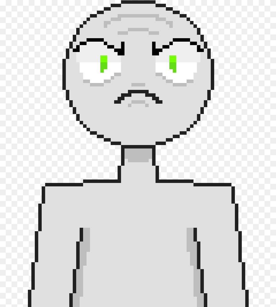 Angry Guy Smile Pixel Art, Alien Png Image