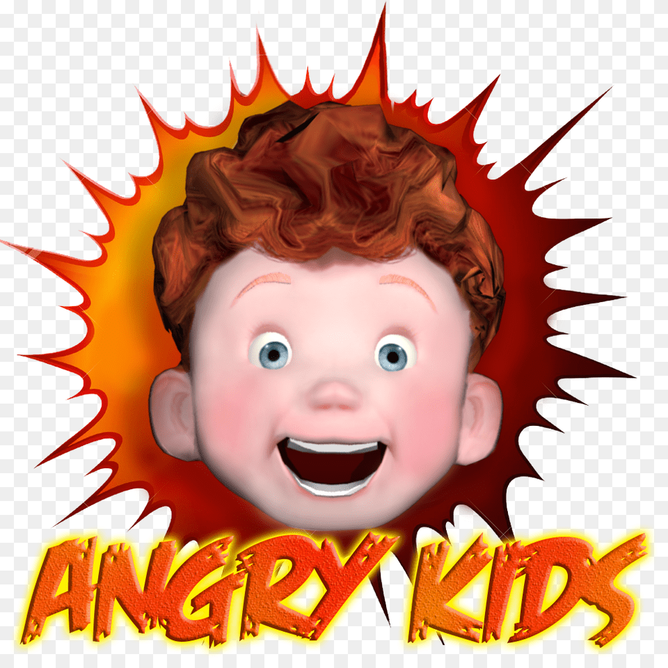 Angry Kids For Download On Ya Webdesign, Advertisement, Baby, Face, Head Free Png