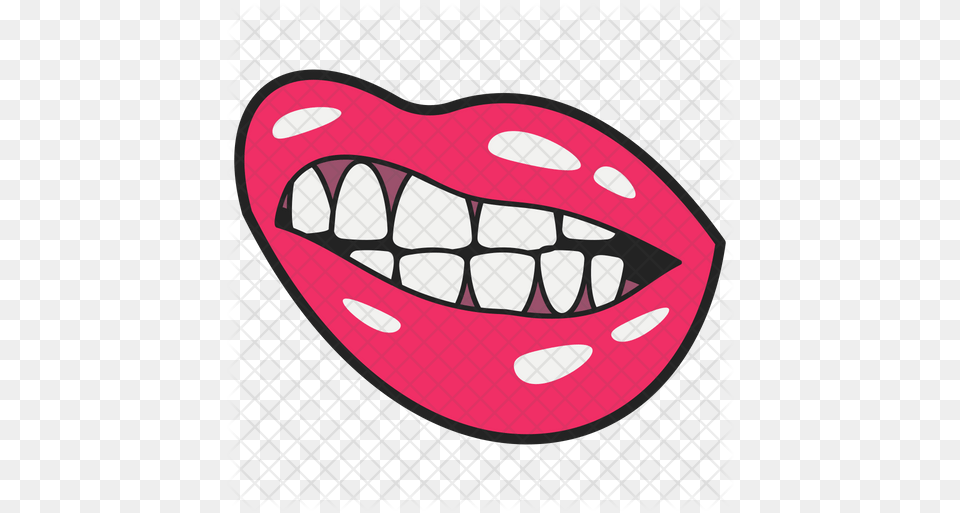 Angry Lip Biting Icon North Shore Kitahama, Body Part, Mouth, Person, Teeth Png