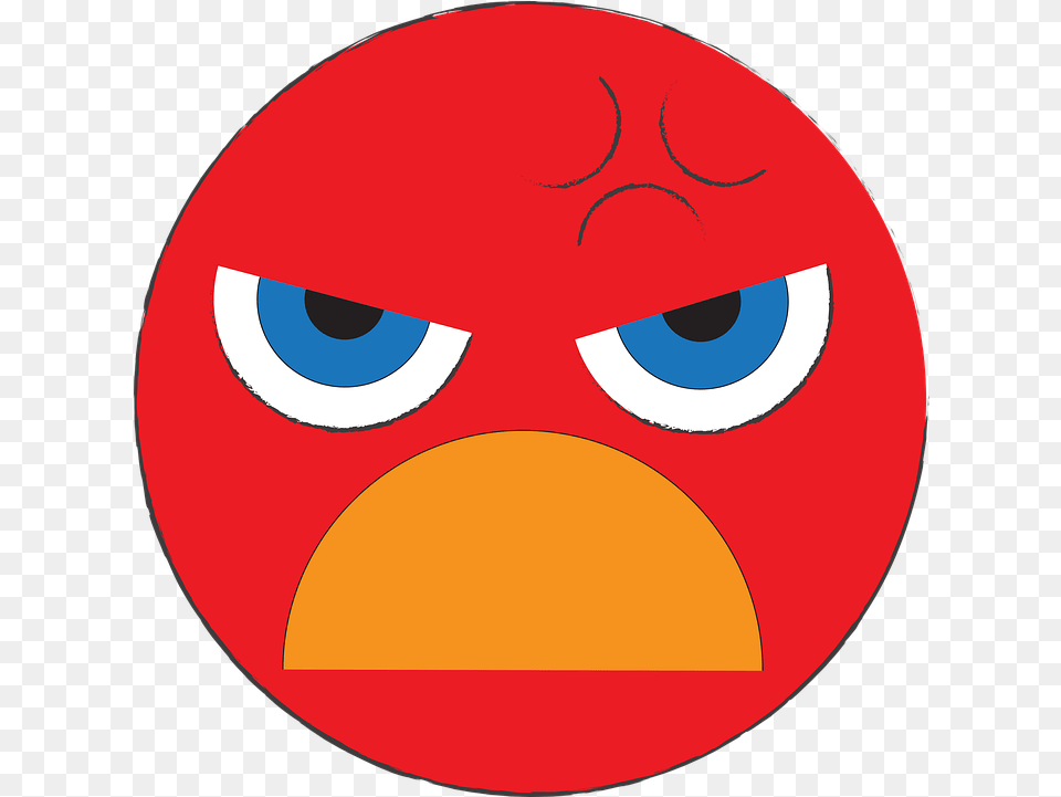 Angry Mad Emoticon Cartoon, Disk Free Png