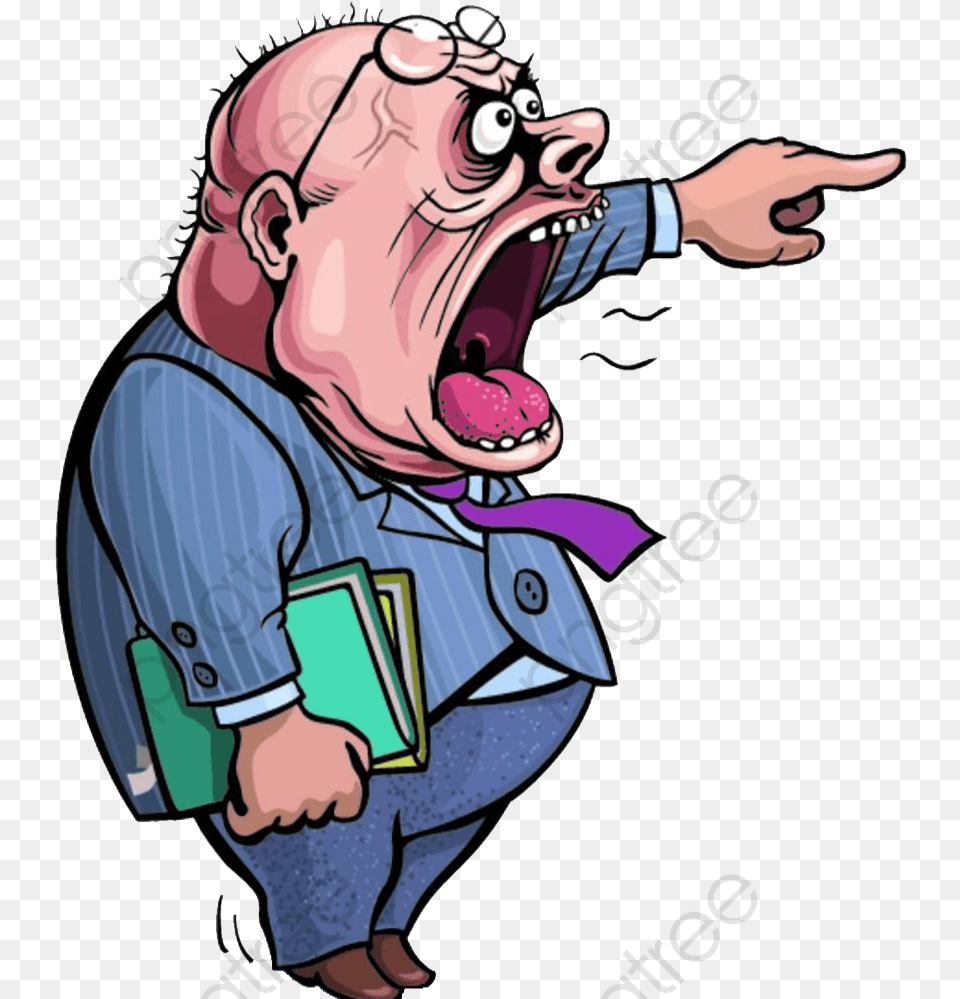 Angry Man Clipart Angry Boss Clipart, Baby, Person, Face, Head Free Png