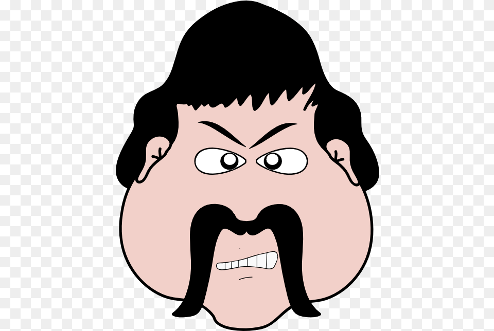 Angry Man Clipart I2clipart Royalty Public Domain Angry Man Cartoon Face, Baby, Person, Head Png