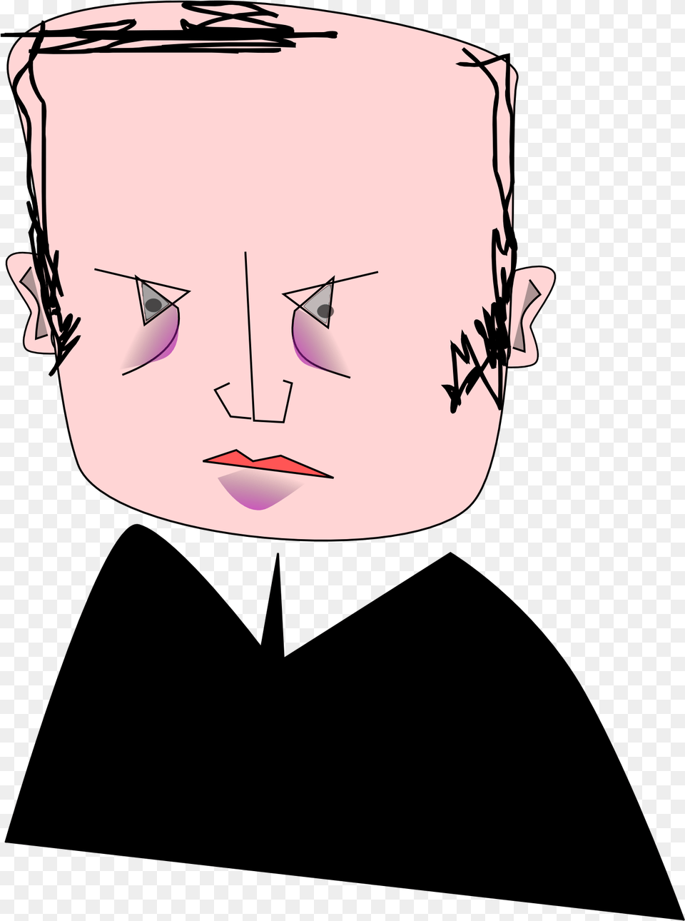 Angry Man Face Drawing Portable Network Graphics, Art, Person Png Image