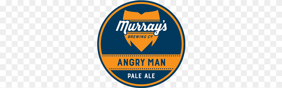 Angry Man Pale Ale The Crafty Pint Brewery Angry Man, Logo, Badge, Symbol Free Png Download