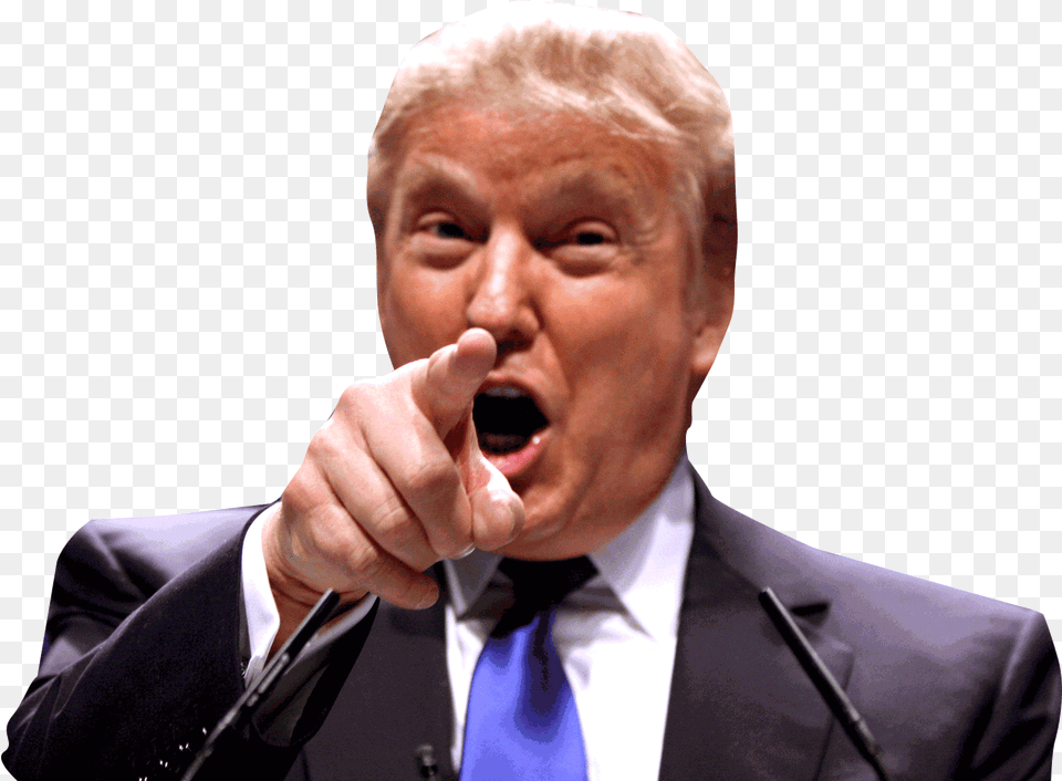 Angry Man Picture Trump, Male, Person, Head, Face Png Image