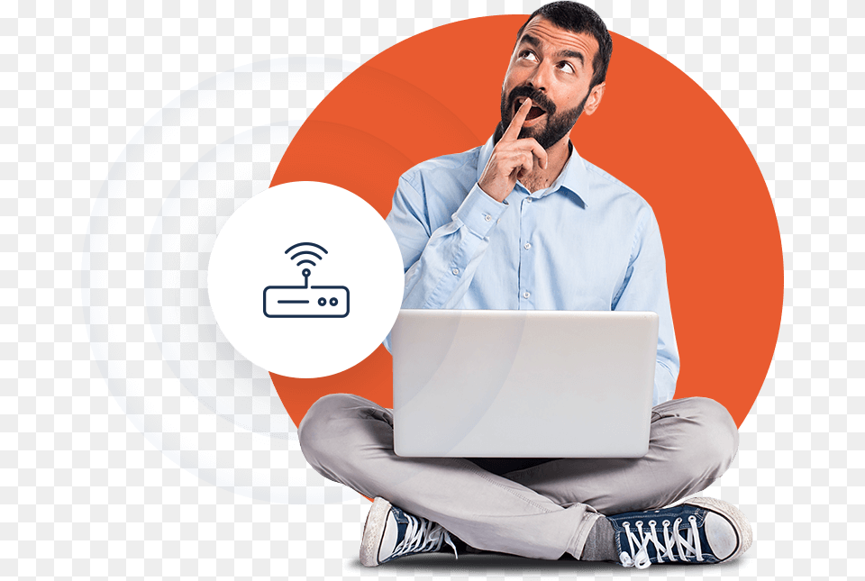 Angry Man With Laptop, Photography, Computer, Electronics, Pc Free Transparent Png