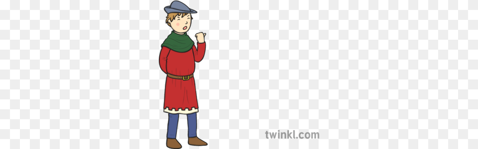 Angry Medieval Man 01 Illustration Cartoon, Child, Female, Girl, Person Free Transparent Png