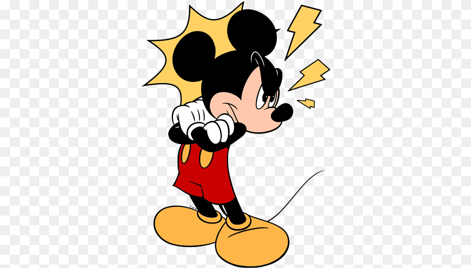 Angry Mickey Mouse Angry Face Full Size Download Angry Mickey Mouse, Cartoon, Baby, Person Free Png