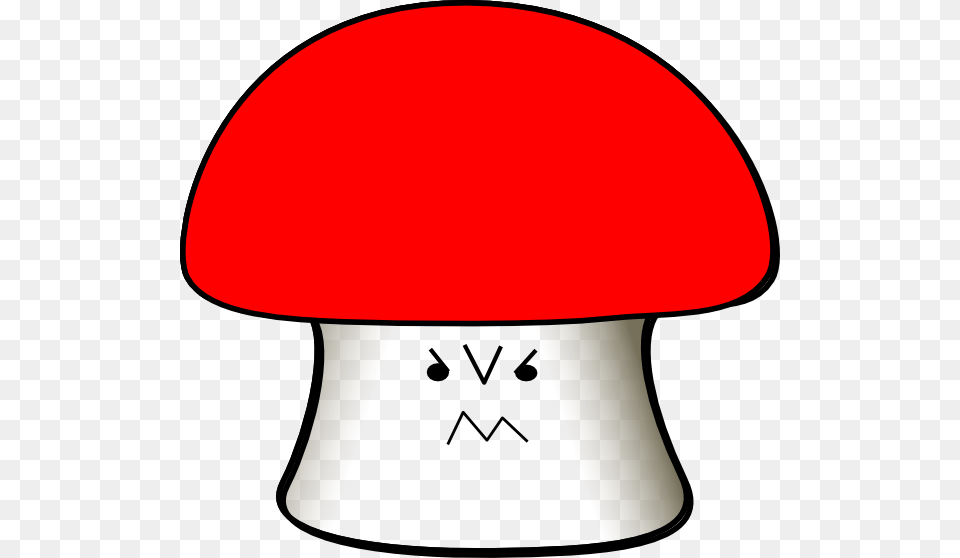 Angry Mushroom Clipart, Fungus, Plant, Agaric, Appliance Free Png Download