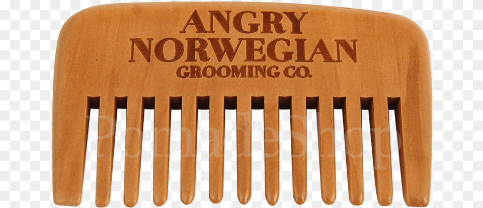 Angry Norwegian Bartkamm Peachwood Wood, Comb Free Png Download