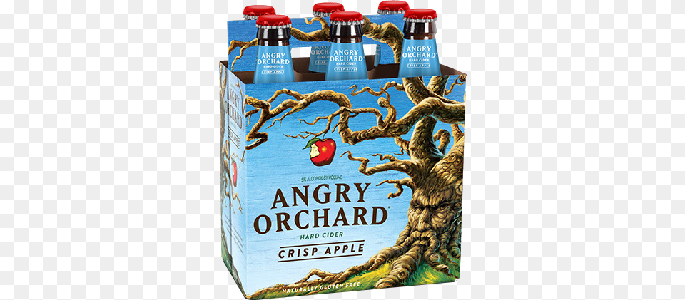 Angry Orchard Apple Cider Angry Orchard Cider 12 Pack 12 Fl Oz Cans, Alcohol, Beer, Beverage, Bottle Png Image