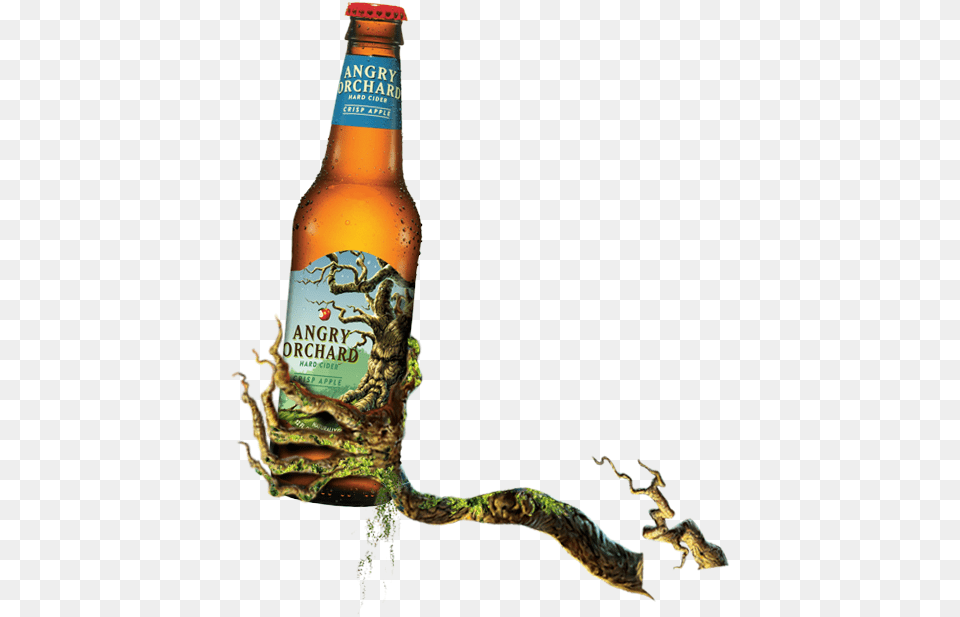 Angry Orchard Crisp Apple Angry Orchard 12 Oz, Alcohol, Beer, Beer Bottle, Beverage Png