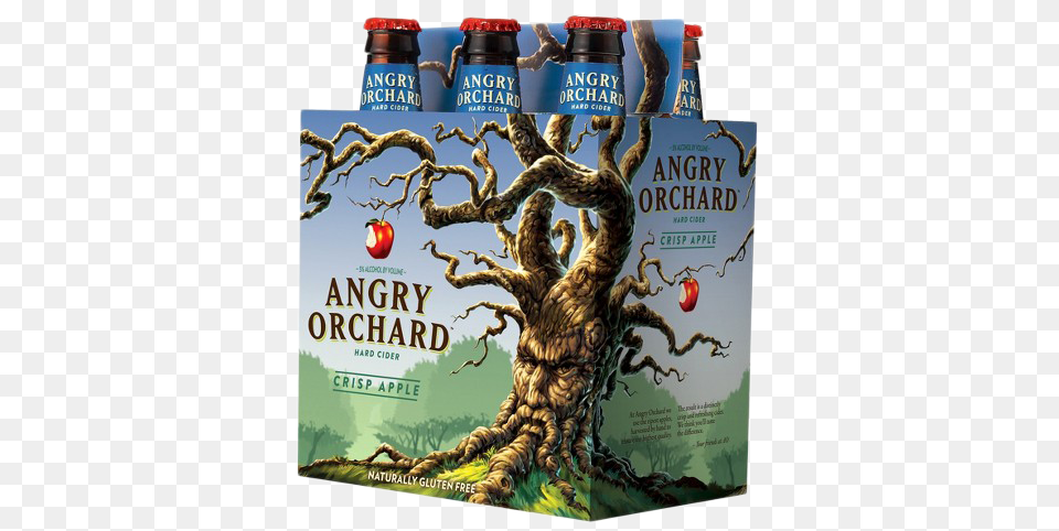Angry Orchard Crisp Apple Cider 12oz Angry Orchard Crisp Apple 6 Pack, Alcohol, Beer, Beverage, Lager Free Transparent Png