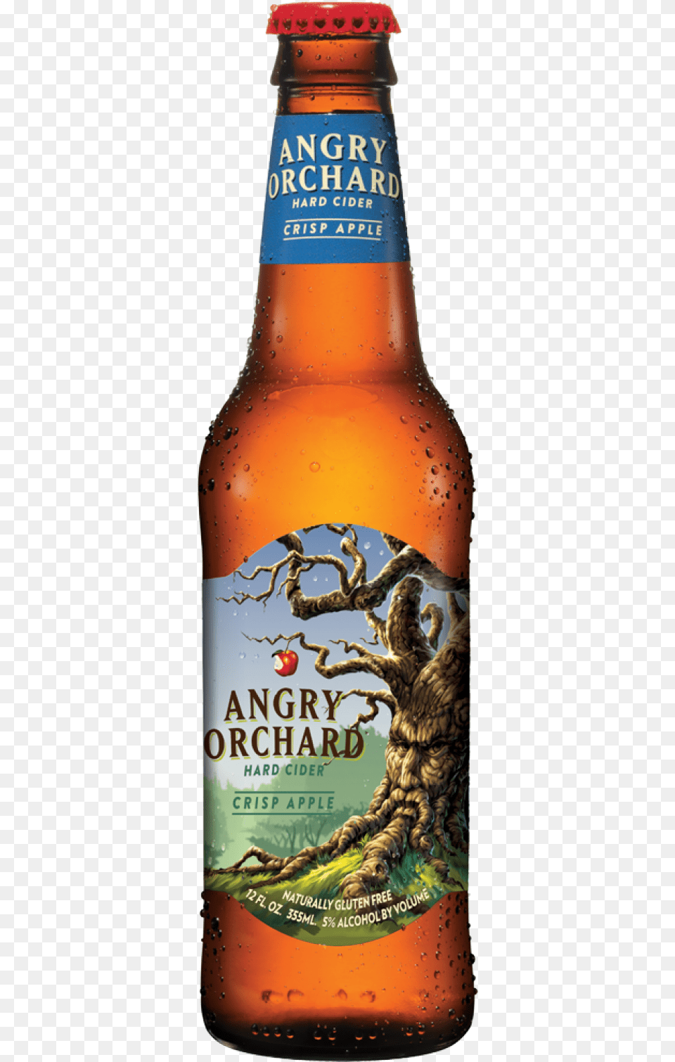 Angry Orchard Crisp Apple Cider, Alcohol, Beer, Beer Bottle, Beverage Free Transparent Png