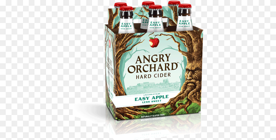 Angry Orchard Easy Apple Angry Orchard Green Apple, Alcohol, Beer, Beverage, Lager Free Transparent Png