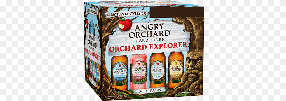 Angry Orchard Hard Cider Angry Orchard Variety 12 Pack, Alcohol, Beer, Beverage, Lager Png Image