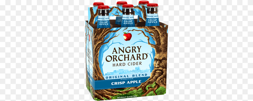 Angry Orchard Unfiltered Crisp Apple, Alcohol, Beer, Beverage, Lager Free Transparent Png