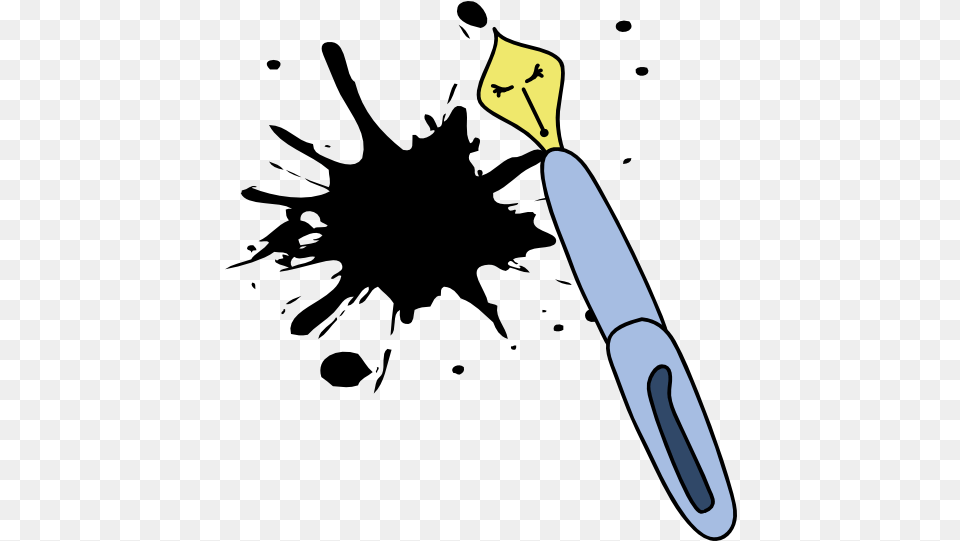 Angry Pen Clipart I2clipart Royalty Public Domain, Brush, Device, Tool, Face Png Image